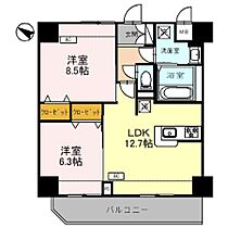 グラン・ルポ高崎 901 ｜ 群馬県高崎市新田町4-10（賃貸マンション2LDK・9階・60.70㎡） その2