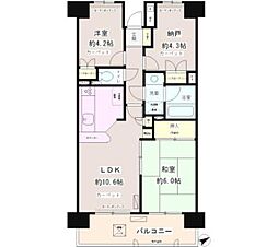 上福岡パーク・ホームズ 2SDKの間取図画像