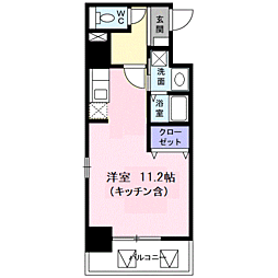 間取図画像 ワンルーム