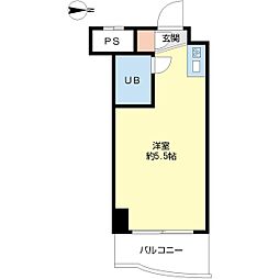 間取図画像 ワンルーム