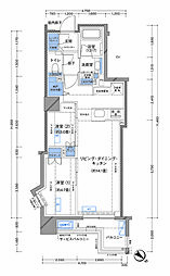 ラティエラ横濱大通り公園 2LDKの間取図画像
