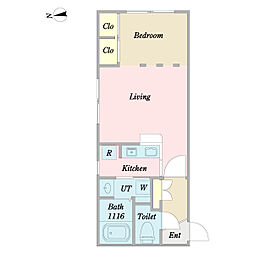 間取図画像 ワンルーム