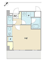 （仮称）江戸川区船堀マンション新築工事 0503 5階ワンルームの間取り