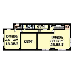 吉野ビルの間取図画像
