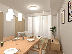 ＬＡＴＴＩＣＥ東松戸 0501 5階2LDKのリビング/ダイニング