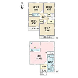 流山市松ケ丘4丁目新築戸建1号棟