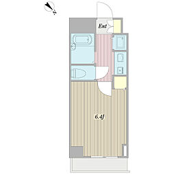 プロシード日本橋本町 1Kの間取図画像