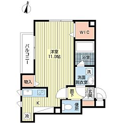 アートシーン　瑞江 2階ワンルームの間取り