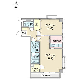ＭａｉｓｏｎＰｉｔ 3階1LDKの間取り