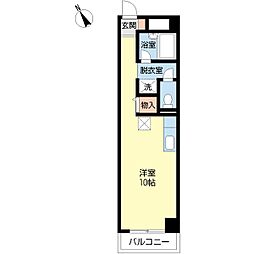 プロシード南行徳 ワンルームの間取図画像