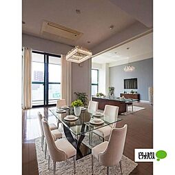 プロシード新瑞橋 0806 8階2LDKのリビング/ダイニング