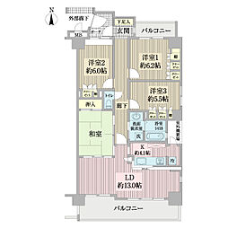 間取図画像 4LDK