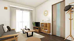 （仮称）上用賀6丁目計画新築工事 0103 1階4LDKのリビング/ダイニング