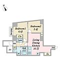 DeLCCS市谷柳町4階24.2万円
