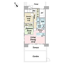 間取図画像 1SLDK
