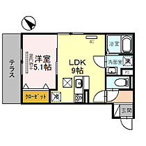 SunSilk 102 ｜ 滋賀県大津市本堅田6丁目20-16（賃貸アパート1LDK・1階・34.76㎡） その2