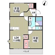 ジュネシオン・サカエ 302 ｜ 埼玉県春日部市栄町1丁目447番8号（賃貸マンション2LDK・3階・50.50㎡） その2