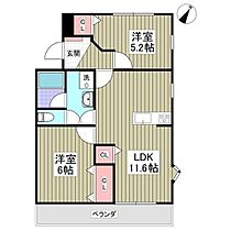 ジュネシオン・サカエ 206 ｜ 埼玉県春日部市栄町1丁目447番8号（賃貸マンション2LDK・2階・50.50㎡） その2