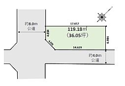 越谷市大字上間久里　全1区画　売地