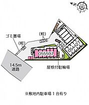 レオネクストヴィラージュ碧水II 106 ｜ 埼玉県南埼玉郡宮代町川端3丁目（賃貸アパート1K・1階・25.89㎡） その3