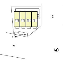 マーサ・クレストIII 103 ｜ 埼玉県北足立郡伊奈町中央2丁目（賃貸アパート1K・1階・26.27㎡） その3