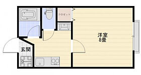 ＤＩ末広  ｜ 栃木県大田原市末広2丁目（賃貸アパート1K・1階・24.13㎡） その2