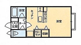 ＤＩリバティーハイツＡ棟  ｜ 栃木県大田原市若松町（賃貸アパート1R・1階・26.50㎡） その2