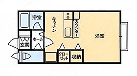 サニーコーポ末広II  ｜ 栃木県大田原市末広2丁目（賃貸アパート1R・2階・26.50㎡） その2