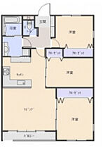 ノースアベニュー紫塚III  ｜ 栃木県大田原市紫塚3丁目（賃貸マンション3LDK・3階・84.30㎡） その2