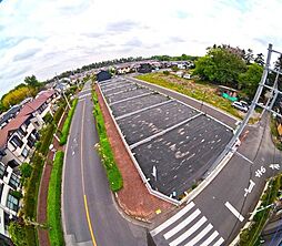 南方位の両面道路の空間　ブリエガーデン新光第4