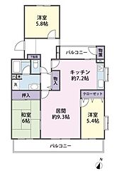 椿峰ニュータウン48街区　2号棟