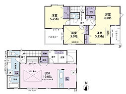 所沢市上新井4丁目　新築戸建　1号棟
