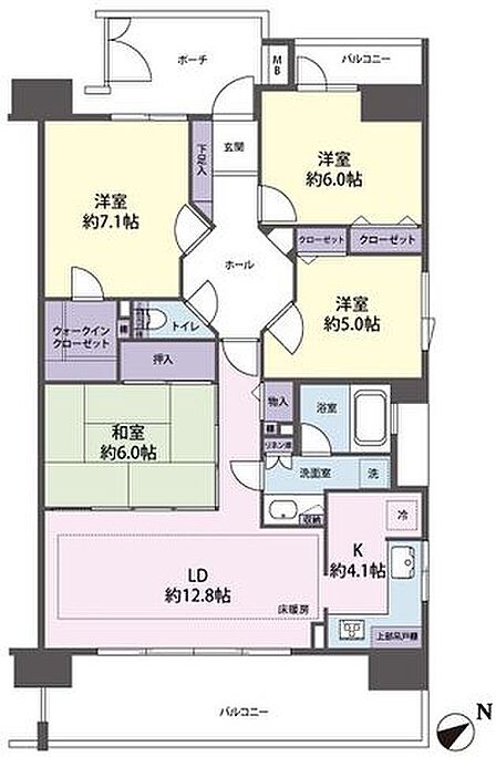 間取図 4LDK