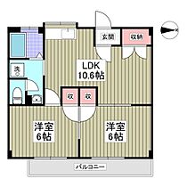 筑波レジデンス 102 ｜ 埼玉県鴻巣市筑波2丁目6番21号（賃貸マンション2LDK・1階・47.80㎡） その2