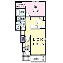 埼玉県羽生市大字北袋618番地8（賃貸アパート1LDK・1階・46.06㎡） その2