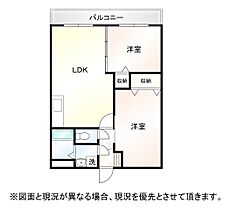 YSファミーユ 301 ｜ 埼玉県鴻巣市松原4丁目15-17（賃貸マンション2LDK・3階・56.85㎡） その2