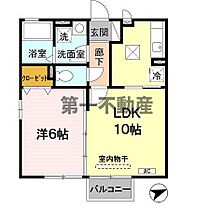 クリアコート 103 ｜ 兵庫県西脇市西脇707-2（賃貸アパート1LDK・1階・38.22㎡） その2