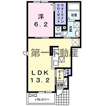 ブリアール白池II 101 ｜ 兵庫県加東市社490-77（賃貸アパート1LDK・1階・45.27㎡） その2