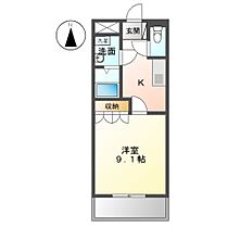 岐阜県大垣市東町2丁目（賃貸アパート1K・1階・30.96㎡） その2