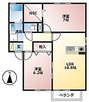 岐阜県大垣市東町2丁目（賃貸アパート2LDK・2階・55.44㎡） その2