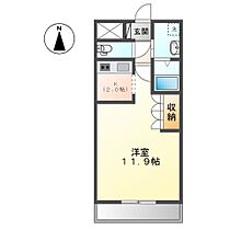 岐阜県海津市海津町馬目（賃貸アパート1K・1階・33.05㎡） その2