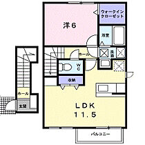 岐阜県大垣市墨俣町墨俣字法蔵寺1083番地1（賃貸アパート1LDK・2階・46.28㎡） その2