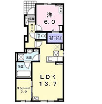 岐阜県大垣市築捨町1丁目45番地1（賃貸アパート1LDK・1階・53.04㎡） その2