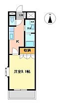 岐阜県海津市南濃町松山（賃貸アパート1K・2階・29.70㎡） その2