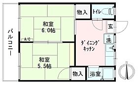 長野県松本市寿北6丁目（賃貸アパート2K・2階・32.30㎡） その2