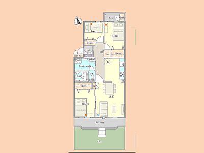 間取り：新規リノベーション物件です。是非一度現地でご見学ください。