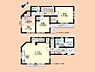 間取り：WIC、小屋裏収納付きで住空間すっきり広々！充実の設備・仕様が整った3ＬＤＫです！