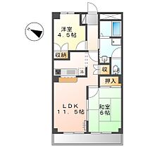 ロイヤルヒルズ 107 ｜ 埼玉県蓮田市蓮田1丁目（賃貸マンション2LDK・1階・49.50㎡） その2