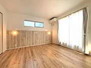 【洋室-間取変更可】こちらのお部屋は5.7帖と7.0帖の二部屋に間取変更できます！(別途有償工事)お子様の成長などに合わせてご利用いただける居室でございます。