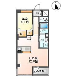 仙台市太白区柳生2丁目マンション 1LDKの間取図画像